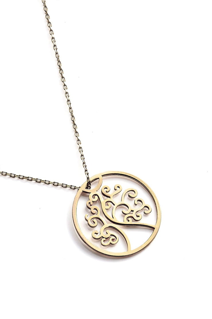 Tree Of Life Necklace - Gold - Necklace